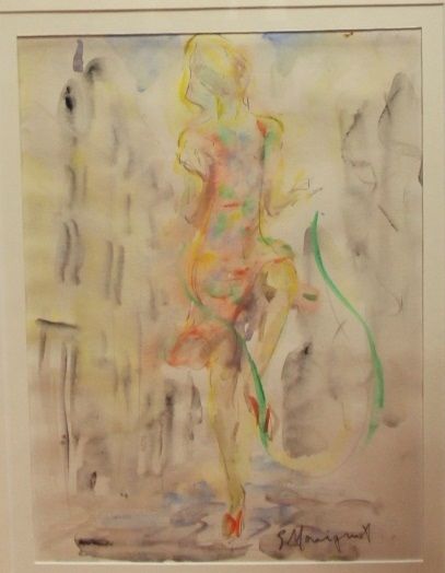 null Edmond MOIRIGNOT (1913-2002)

Jeune femme marchant

Aquarelle signée en bas...
