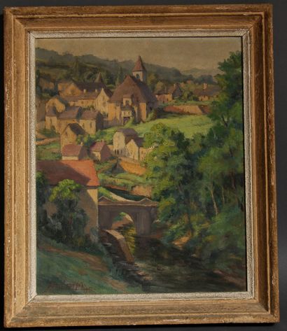 null Georges GEO-LACHAUX (1891-?)

Village de Treignac

Huile sur toile signée en...