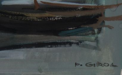 null Paul GIROL (1911-1989)

Port de pêche

Gouache signée en bas à droite

26 x...
