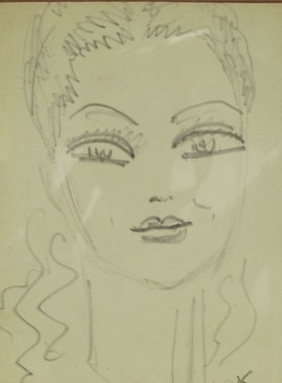 null Charles KIFFER (1902-1992)

Trois portait de femme

Crayon et feutre

Monogrammées...