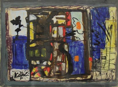 null Charles KIFFER (1902-1992)

Abstraction

Gouache et encre de chine sur papier

Signée...