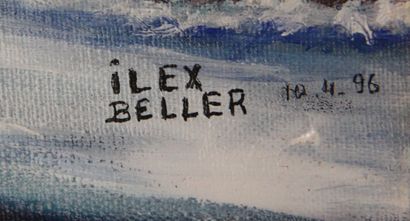 null Chaïm BELLER-ILEX (1914-2005)

Village en hiver

Huile sur toile signée en bas...