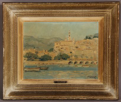 null Henri Georges TROUSSARD (1896-1953)

Menton

Huile sur panneau signé, titré...