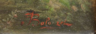 null J. BALOUZET

Jeune fille au bain

Paire d'huiles sur toile signée en bas à droite

33...