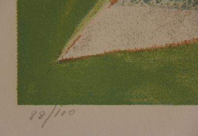 null Jacques VILLON (1875-1963)

Composition cubiste

Lithographie signée en bas...