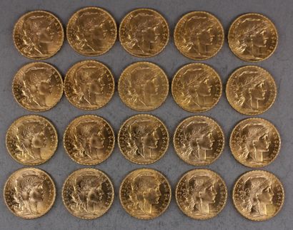 null Twenty 20 FF gold coins