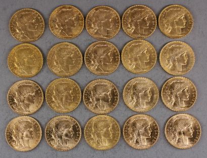 null Twenty 20 FF gold coins