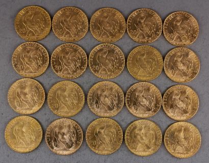 null Twenty 20 FF gold coins