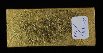 null A Caplain Saint André gold bar n°161870, weight : 996,9 g.
