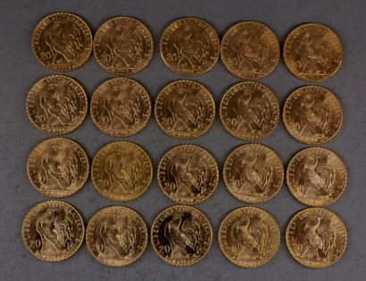 null Twenty 20 FF gold coins