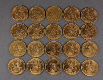 null Twenty 20 FF gold coins