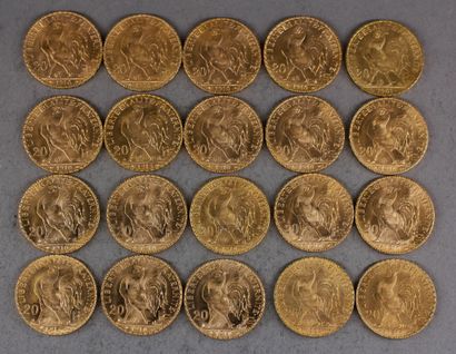null Twenty 20 FF gold coins