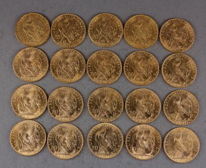 null Twenty 20 FF gold coins