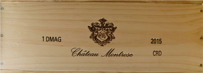 null 1	 double-magnum 	Château 	MONTROSE, 2° cru Saint-Estèphe 		2015	 cb