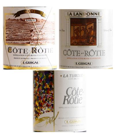 null 3 	bouteilles 	CÔTE-RÔTIE 	"La Mouline, La Landonne, La Turque", 	Guigal 	2...