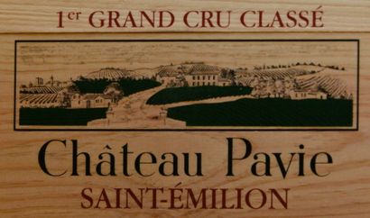 null 6 bouteilles 	Château 	PAVIE, 1° Grand Cru 	St-Émilion 	2002	 cb
