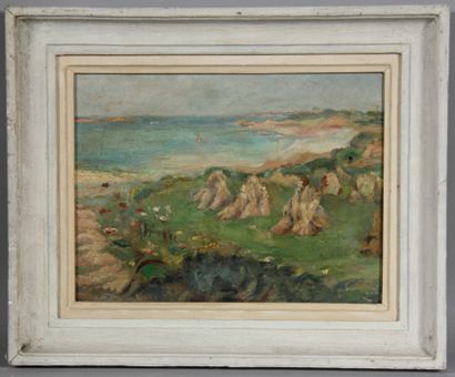 null Modern school

Saint Lunaire, Summer 1939

Oil on canvas titled on the back

23,5...