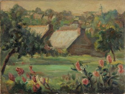 null Adolphe Félix BROËT (1873-1942) and others

Landscape

Four oil on canvas

23...