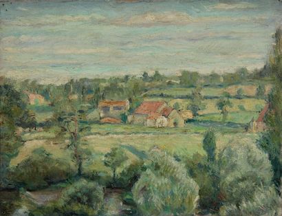 null F GAUCHERAND ?

La Celle Dunoise, 1947-48

Three oils on canvas, signed, titled...
