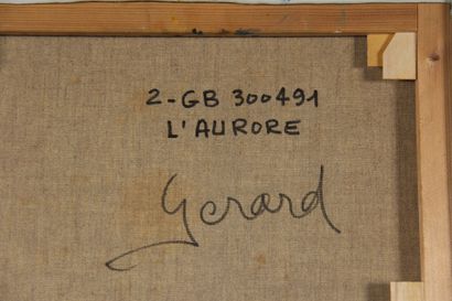 null Lydie GERARD (1920-2008)

L'aurore

Huile sur toile signée en bas à gauche et...