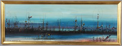 null Emile GERARD (1932-)

Les bateaux

Huile sur toile signée en bas à gauche, datée...
