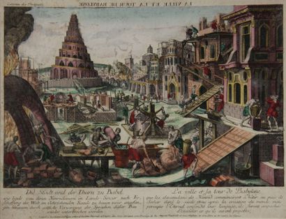 null Suite of four polychrome perspectives

The Tower of Babel - The Wine Market...