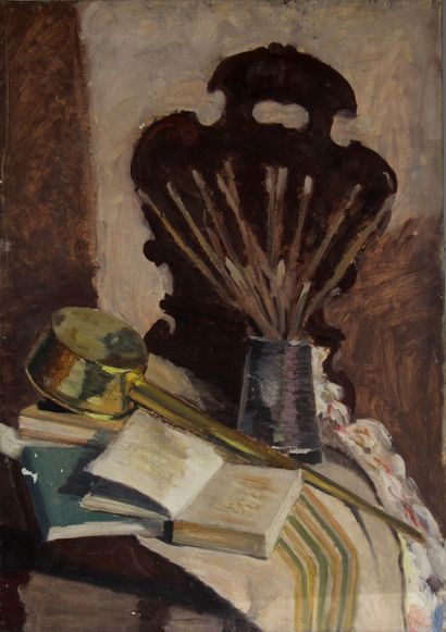null Modern school

Still Life with Books

Oil on canvas

65,5 x 45,5 cm. (lifting,...