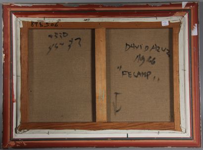 null David D'AZUZ (1942-2014)

Fecamp

Huile sur toile signée en bas à droite, signée,...