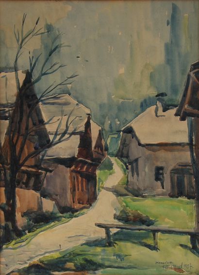 null Modern School

Morzine

Watercolour titled, signed and dated 1957 lower right...