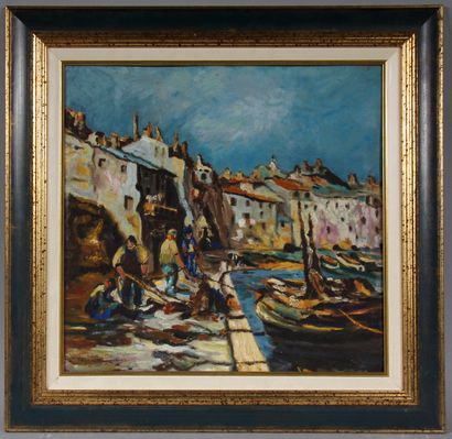 null Modern School

Fishing Port

Oil on isorel

44,5 x 46,5 cm.