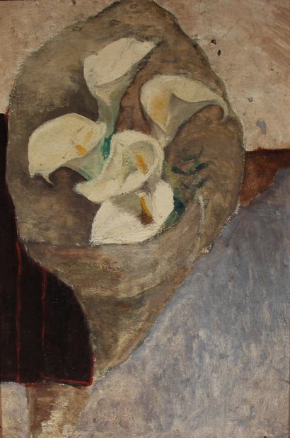 null Modern school

Bouquet of arums

Oil on canvas

55 x 37 cm.
