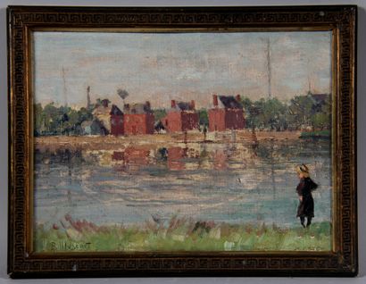 null Paul MASCART (1874-1958)

Young girl by the river

Oil on cardboard signed lower...
