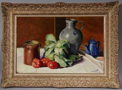 null Charles BOULET (1895-1969)

Still life with tomatoes

Oil on panel signed lower...