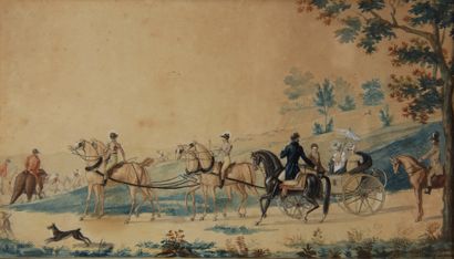 null Drew E. Eugene?

The Court Chase in a Carriage

Watercolour signed lower right,...