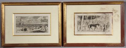 null FRIEDBERGER

- The bathing

Etching signed lower right, numbered 2/30

18 x...