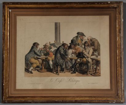 null FORTIER sc.

The political café

Polychrome engraving

44 x 56 cm. On view