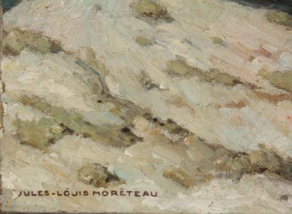 null Jules-Louis MORETEAU (1886-1950)

Les dunes au Thamerit, région des Ha-Ha (Maroc)

Huile...