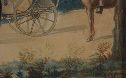 null Drew E. Eugene?

The Court Chase in a Carriage

Watercolour signed lower right,...