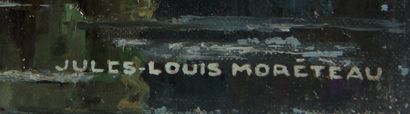 null Jules Louis MORETEAU (1886-1950)

La Basilique et le Gave de Lourdes

Huile...