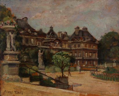 null Henry Charles TENRE (1864-1926)

Le jardin du Luxembourg

Huile sur panneau...