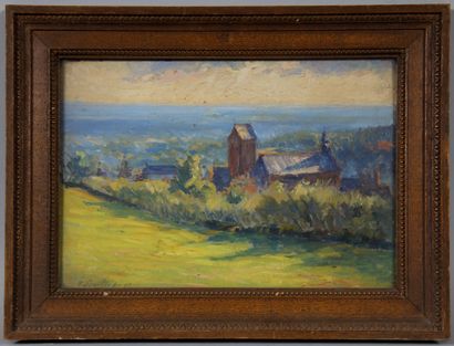 null Georges François SOUILLET (1861-1947)

Landscape

Oil on panel signed and dated...
