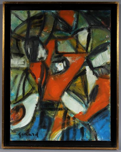 null Lydie GERARD (1920-2008)

The dawn

Oil on canvas signed lower left and signed...