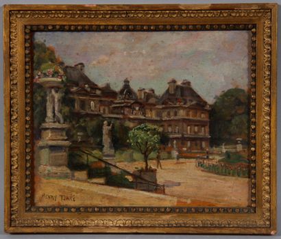 null Henry Charles TENRE (1864-1926)

The Luxembourg Garden

Oil on panel signed...