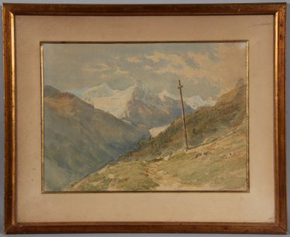 null Charles Jones WAY (1834-1919)

The Zinal pass

Watercolour signed lower right...