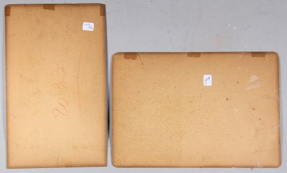 null Ecole moderne

Paysage

Deux fusains signés AN

23 x 32 et 32,5 x 19,5 cm. (déchirures,...