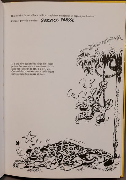 null FRANQUIN

Spirou et Fantasio - le nid des marsupilami - Ed. du Lion - Collection...