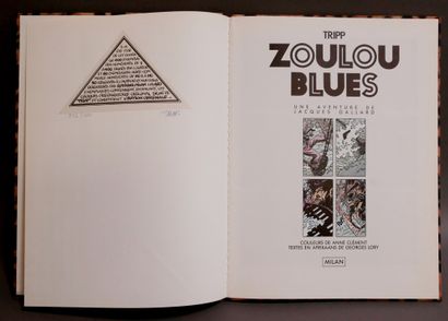 null TRIPP

Une aventure de Jacques Gallard - Zoulou Blues - Milan - album toilé...