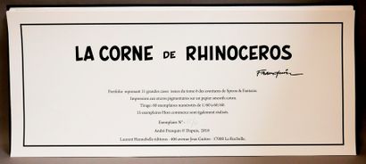 null FRANQUIN

Portfolio "La Corne du rhinocéros " - André Franquin/Dupuis/ Laurent...