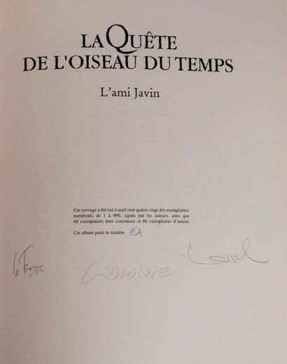 null LE TENDRE, LIDWINE, LOISEL

La Quête de l'Oiseau du Temps - T5 - L'Ami Javin...
