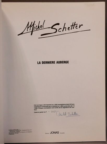 null SCHETTER, Michel

La dernière auberge - Bdscope Distrib./Ed. Jonas - 1982 -...